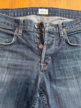 Hudson Men's Blue and Navy Jeans